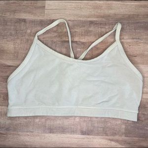 Lululemon Sports Bra Size 8 White